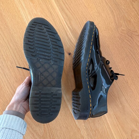 Dr. Martens Dupree Black Patent Leather Oxford Shoes – Rare - Like new - Picture 4 of 9